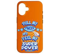 Carcasa para iPhone 16 Tire de mi Dedo y Sienta mi súper Poder