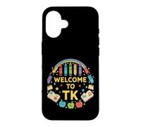Carcasa para iPhone 16 TK Teacher Bienvenido a TK First Day Early Learning