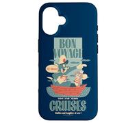 Carcasa para iPhone 16 Tom and Jerry Bon Voyage Cruises