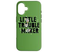 Carcasa para iPhone 16 Tom and Jerry Little Trouble Maker