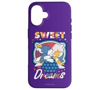 Carcasa para iPhone 16 Tom and Jerry Sweet Dreams