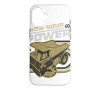 Carcasa para iPhone 16 Tonka Know Your Power