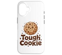 Carcasa para iPhone 16 Tough Cookie con chispas de Chocolate Kawaii horneando Mom Life