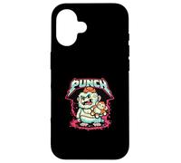 Carcasa para iPhone 16 Tough Yeti Punch Monster con Mono gráfico de Juguete