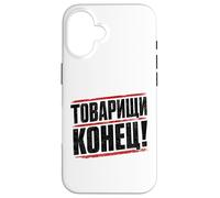 Carcasa para iPhone 16 Tovarisi Konyec - Camaradas han Terminado Las Elecciones húngaras 2026
