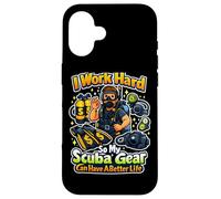 Carcasa para iPhone 16 Trabajo Duro para Que mi Equipo de Buceo Pueda Tener una Vida Mejor buceando