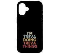 Carcasa para iPhone 16 Treva Name Treva Personalized Name First Given
