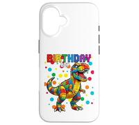 Carcasa para iPhone 16 Trex Blocks Master Builder Kids