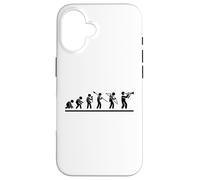 Carcasa para iPhone 16 Trumpeter Evolution Hombres Mujeres Divertido Trompetista
