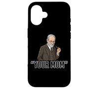 Carcasa para iPhone 16 Tu Mamá Psicoanalista Divertido