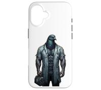 Carcasa para iPhone 16 Tuff Pigeon Doctor Viral Meme