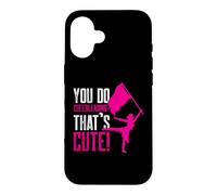 Carcasa para iPhone 16 Usted Hace porristas Eso es Lindo