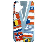 Carcasa para iPhone 16 'V' de la Victoria en Banderas aliadas (1942-1945)