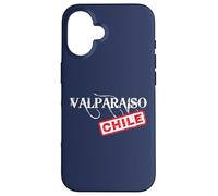 Carcasa para iPhone 16 Valparaiso Chile Arte Vintage - Recuerdo de Viaje Sudamérica