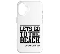 Carcasa para iPhone 16 Vamos a la Playa Ocean City Maryland