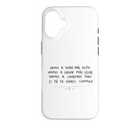 Carcasa para iPhone 16 Vamos a Subir mas Alto