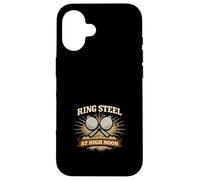 Carcasa para iPhone 16 Vaquero Acción Disparos Vaquero Acción Shooter Western Match