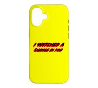 Carcasa para iPhone 16 Vi un Cambio en ti | Music House of Flies