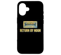 Carcasa para iPhone 16 Vídeo Drop Box Return by Noon Retro Movie Video Store