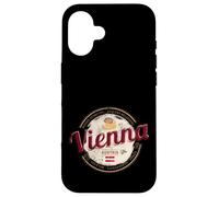 Carcasa para iPhone 16 Viena Austria Vintage Capital Wiener Melange Recuerdo