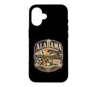 Carcasa para iPhone 16 Vintage Alabama Sweet Southern Roots Music
