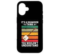 Carcasa para iPhone 16 Vintage It's a Shamisen Think You Would Not Understand