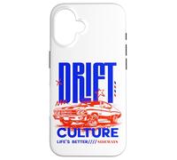 Carcasa para iPhone 16 Vintage Retro clásico Muscle American Car USA Drift Culture