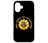 Carcasa para iPhone 16 Vintage Retro Save The Bees Honeybee Bee Kind to Everyone