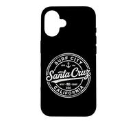 Carcasa para iPhone 16 Vintage Santa Cruz Surf City California Costa Oeste Retro