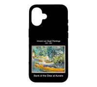 Carcasa para iPhone 16 Vintage Van Gogh Painting Art Bank of The Oise at Auvers