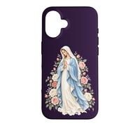 Carcasa para iPhone 16 Virgen María Oración Católica y Devoción Mariana