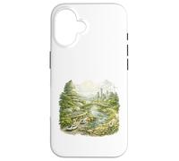 Carcasa para iPhone 16 Visión de Ciudad ecológica para un Futuro Verde