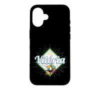 Carcasa para iPhone 16 Vitória Espírito Santo Brasil Retro tucán Vintage Holiday