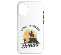 Carcasa para iPhone 16 Viviendo el Rodeo de sueños de Vaquero