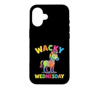 Carcasa para iPhone 16 Wacky Wednesday Niños y Maestros | Mismatch Day Spirit Week