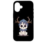Carcasa para iPhone 16 Wendigo Lindo Criptido Monstruo Kawaii Divertido Criptido Local