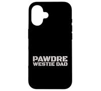 Carcasa para iPhone 16 Westie Dad Dog Lover West Highland Terrier