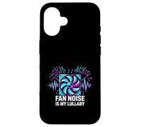 Carcasa para iPhone 16 White Noise Lover Fan Noise Is My Lullaby