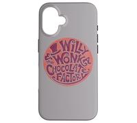 Carcasa para iPhone 16 Willy Wonka and The Chocolate Factory Circle Logo
