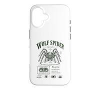 Carcasa para iPhone 16 Wolf Spider Lycosidae Arachnid Natural History