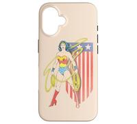 Carcasa para iPhone 16 Wonder Woman USA Banner