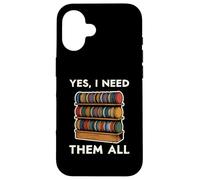 Carcasa para iPhone 16 Yes I Need Them All Disc Golf Hombres Mujeres Disc Golf