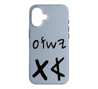 Carcasa para iPhone 16 Yeshua Aleph TAV Jesús Primero Último en Paleo Hebreo (Negro)