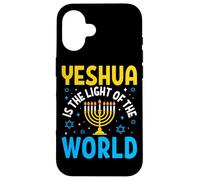 Carcasa para iPhone 16 Yeshúa es la luz del Mundo