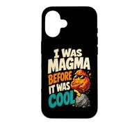 Carcasa para iPhone 16 Yo era Magma Antes de Que Fuera Genial coleccionista de Rock