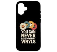 Carcasa para iPhone 16 You Can Never Have Too Many Vinyls