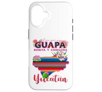 Carcasa para iPhone 16 Yucatán México Souvenir Mexicana Guapa Bonita Chingona