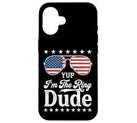 Carcasa para iPhone 16 Yup I'm The Ring Dude Cortejo Nupcial