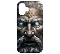 Carcasa para iPhone 16 Zeus de los Dioses griegos
