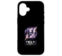 Carcasa para iPhone 16 Zeus Rey de Dioses